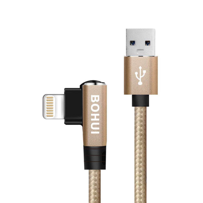 90 degree game charging cable