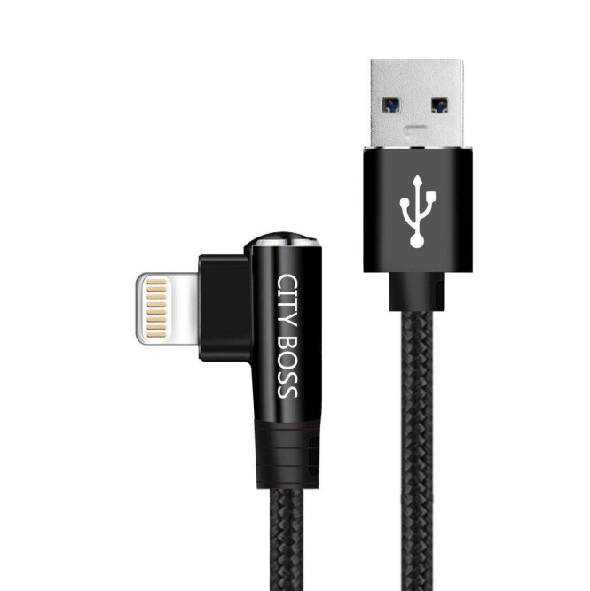 90 degree game charging cable